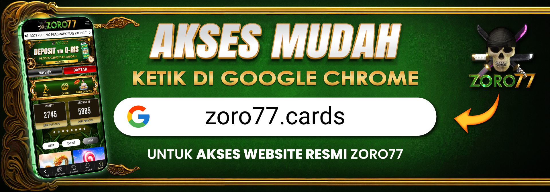AKSES ZORO77